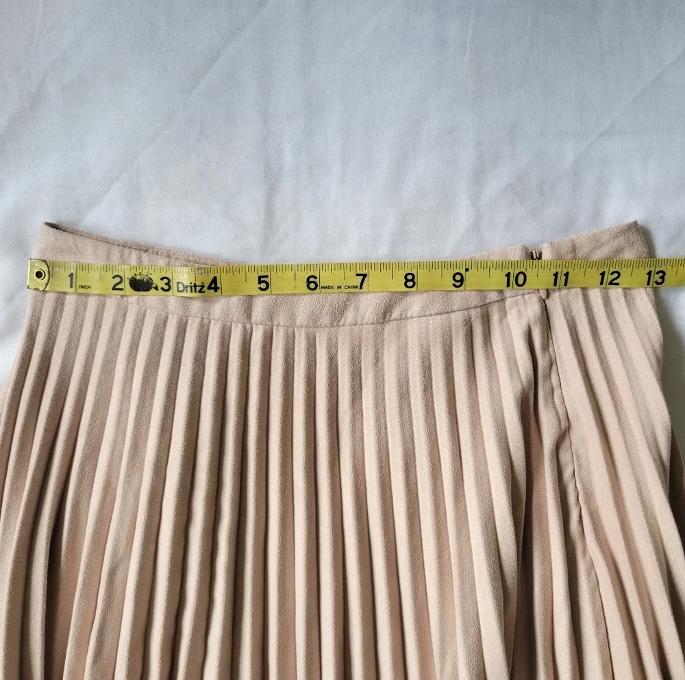Bar III Pleated Skirt.
